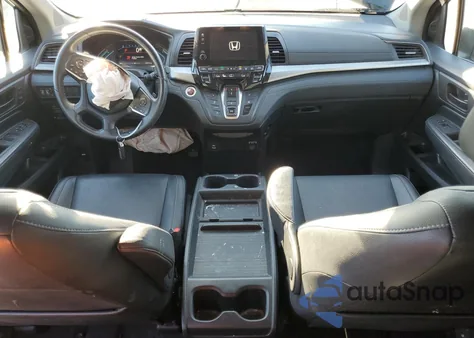 2022 Honda Odyssey Exl из США, поврежденный, VIN 5FNRL6H72NB017376